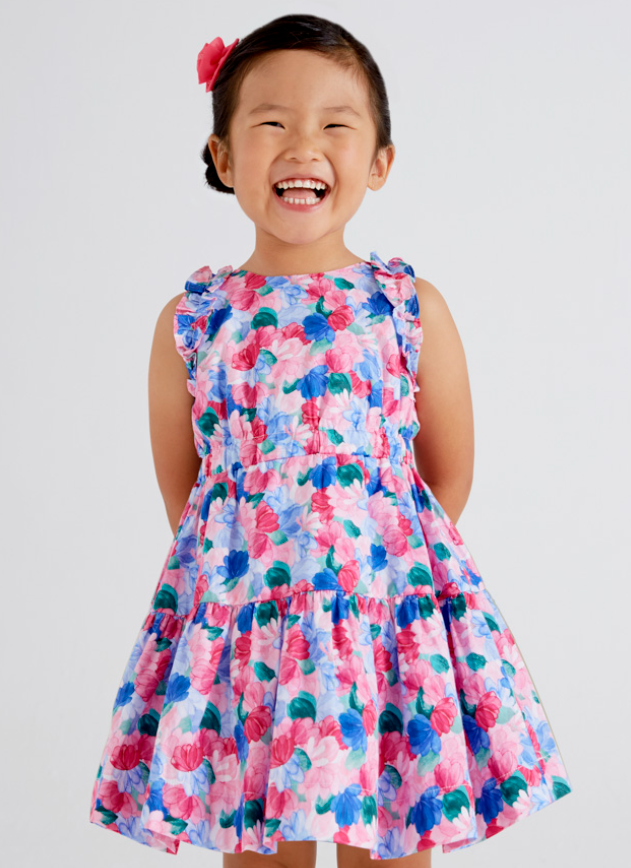 Mayoral Floral Dress Kids on King