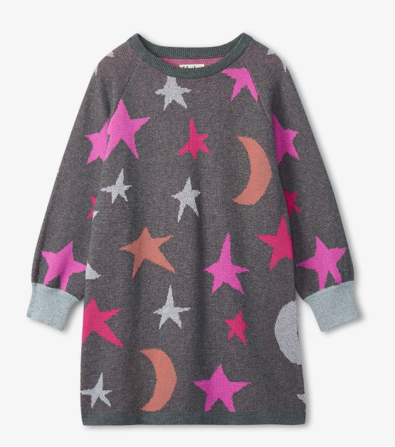 Hatley Skylight Galaxy Sweater Dress